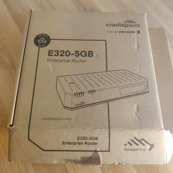 Cradlepoint E320-5GB Enterprice Router T-mobile Only - Please Read (New)